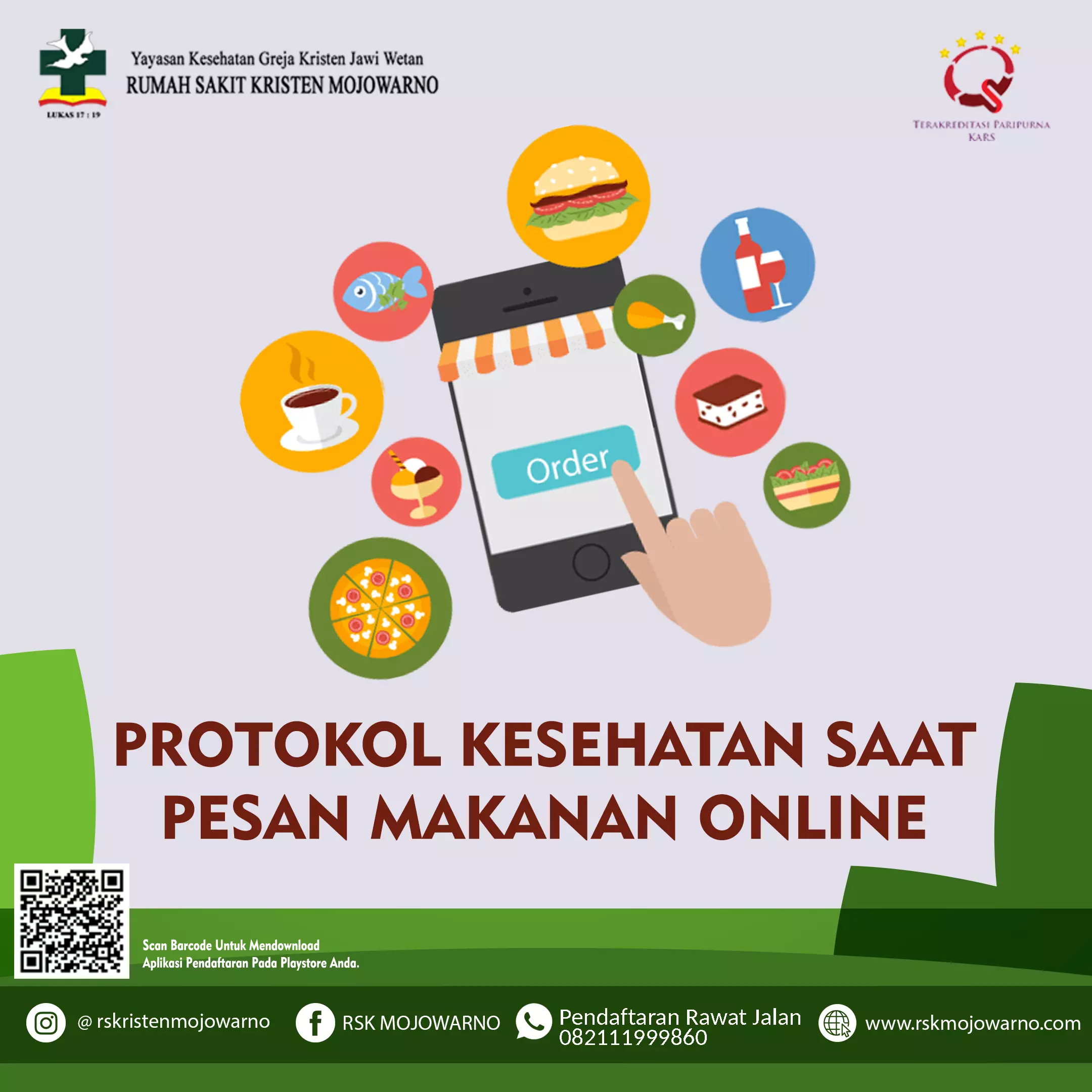 Protokol Kesehatan Saat Memesan Makanan Online